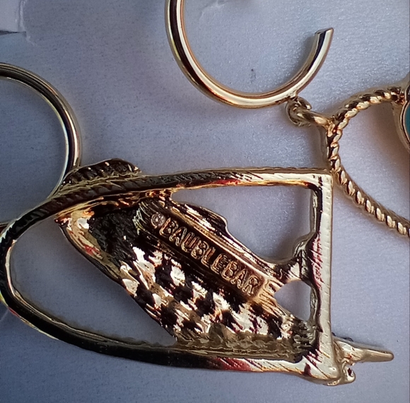 Baublebar Parrots in a Cage Dangle Hoop Earrings - Picture 8 of 8